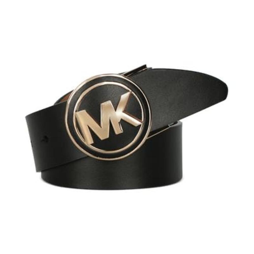 MICHAEL Michael Kors Black Genuine Leather Belt Size M